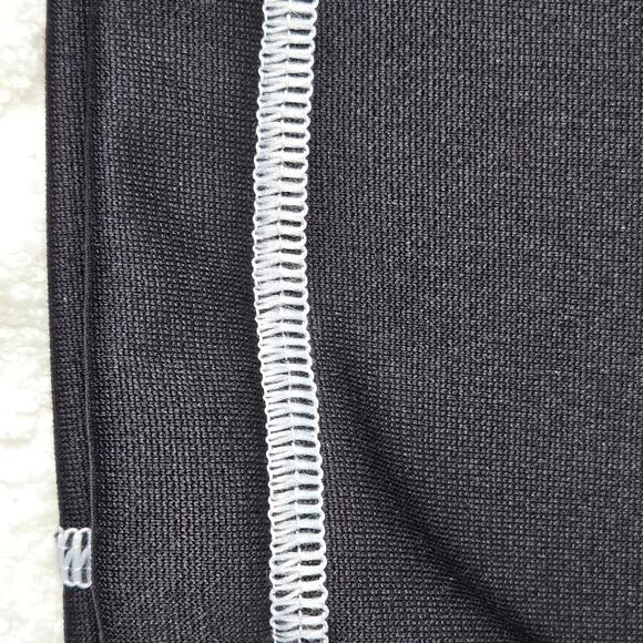 FILA Sport EUC running 1/4 zip pullover long sleeve Medium black white - Picture 15 of 16